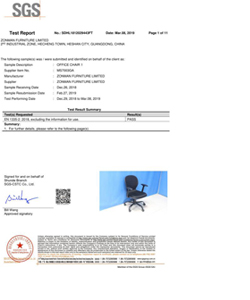 辦公椅批發-MS7003歐洲EN1335報告